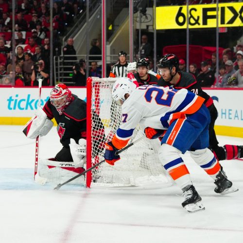 Islanders Look to Even the Score Against Hurricanes in Game 2 of Playoff Series at PNC Arena