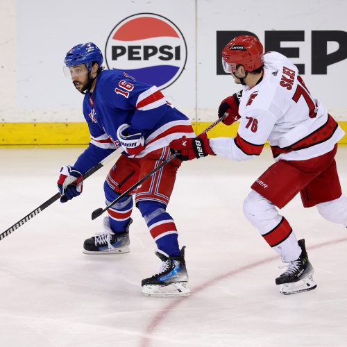New York Rangers Aim to Extend Series Lead Against Carolina Hurricanes in Game Three