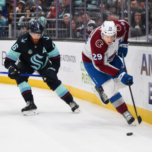 Colorado Avalanche Favored to Win Against Seattle Kraken in Exciting Matchup at Climate Pledge Arena