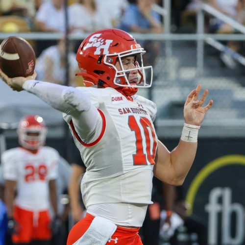 Sam Houston Bearkats Set to Clash with Western Kentucky Hilltoppers in CUSA Matchup