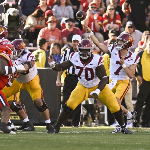 USC Trojans Poised for Victory as they Face off Against Nebraska Cornhuskers in College Football Showdown