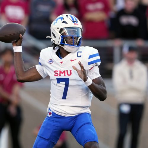 SMU Mustangs Look to Secure College Football Playoff Spot in Crucial Matchup Against Virginia Cavaliers